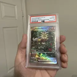 Gouging Fire ex SIR PSA 10 GEM MT 2024 Pokemon Temporal Forces #204/162 - Image 1