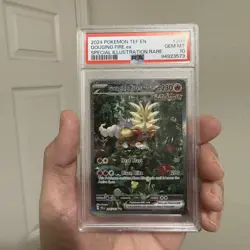 Gouging Fire ex SIR PSA 10 GEM MT 2024 Pokemon Temporal Forces #204/162 - Image 2