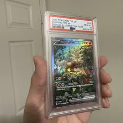 Gouging Fire ex SIR PSA 10 GEM MT 2024 Pokemon Temporal Forces #204/162 - Image 3