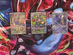 Pokemon TCG Scarlet & Violet Era Illustration Rare Holo Mixed Card Lot - Image 1