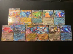Pokemon TCG Scarlet & Violet Stamped Double Rare Holo Ex Mixed Card Lot - Image 1