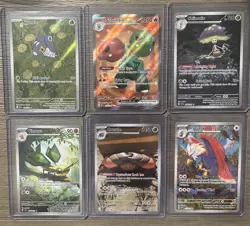 Pokemon TCG 6 mixed cards lot (Full art lot) - Image 1