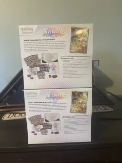Pokemon TCG Prismatic Evolutions- Elite Trainer Box- Factory Sealed- Lot of 2 - Image 2