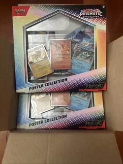 Pokemon Prismatic Evolutions Poster Collection SV8.5 Factory Sealed Lot of 9 - Image 2