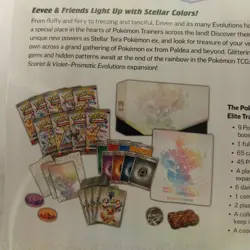 POKEMON TCG SCARLET VIOLET PRISMATIC EVOLUTIONS ETB ( Lot of 4) NEW SEALED - Image 4
