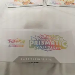 POKEMON TCG SCARLET VIOLET PRISMATIC EVOLUTIONS ETB ( Lot of 4) NEW SEALED - Image 5