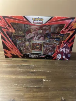 New Sealed Pokemon TCG Urshifu Single Strike Vmax Premium Collection Box 820650808937 - Image 1