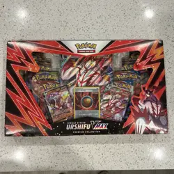 Pokemon TCG Single Strike Urshifu VMAX Premium Collection Box Red BRAND NEW B1S3 820650808937 - Image 1