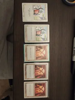 Crusade Mtg Lot Revised, 4th Edition, 2x 5th Edition 6th Edition banned card - Image 1