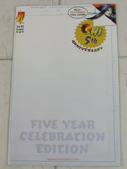 Shi: Fifth Anniversary Special #1e Oct. 1999 Crusade Comics Variant #5 of 5 - Image 1