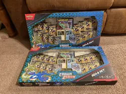 2x Pokemon TCG: Crown Zenith Sea and Sky Premium Collection Box Factory Sealed - Image 1