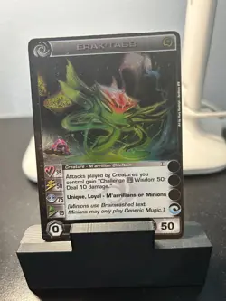 CHAOTIC RARE ERAK'TABB CARD MAX ENERGY - Image 1