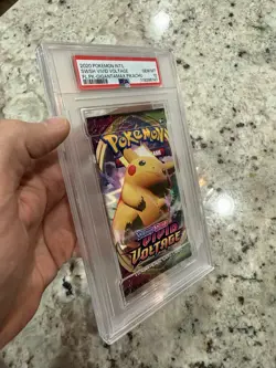 PSA 10 Vivid Voltage Gigantamax Pikachu Art Graded Booster Pack 2020 Pokemon - Image 3
