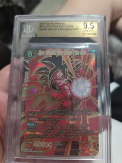 SON GOKU Dragon Ball Super HYPER EVOLUTION SUPER SAIYAN 4 SCR BT3-123 BGS 9.5 - Image 1