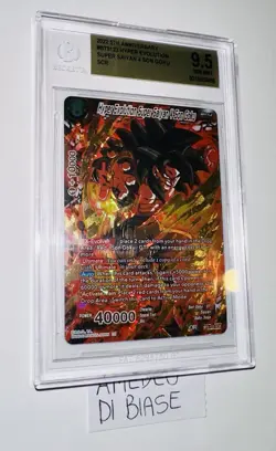 DRAGONBALL BGS 9,5 HYPER EVOLUTION SUPER SAIYAN 4 SON GOKU BT3-123 SCR 5th - Image 3