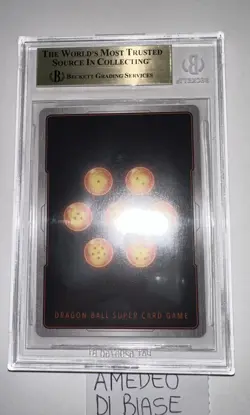 DRAGONBALL BGS 9,5 HYPER EVOLUTION SUPER SAIYAN 4 SON GOKU BT3-123 SCR 5th - Image 5