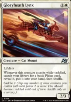 Gloryheath Lynx Aetherdrift (DFT) 14 MTG Foil - Image 1