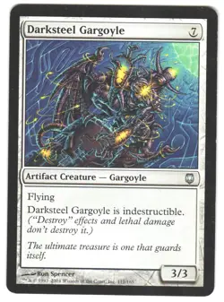 Magic_the_gathering Darksteel Darksteel Gargoyle #111 MTG,LP Uncommon - Image 1