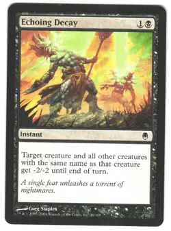Magic_the_gathering Darksteel Echoing Decay #41 MTG,LP Common - Image 1