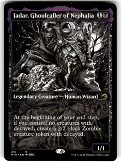 Jadar, Ghoulcaller of Nephalia (Showcase) NM #315 Innistrad: Midnight Hunt MTG - Image 1