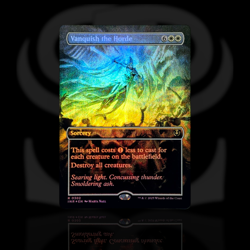 Vanquish the Horde •Borderless Foil• Innistrad Remastered • Rare Sorcery • MTG - Image 1