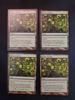 4x Worldwake Khalni Garden NM Magic The Gathering MTG Tcg Playset 4 X4 - Image 1