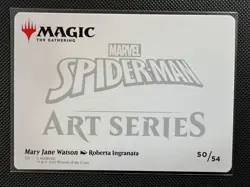 Magic the Gathering Spider-man Card : Mary Jane Watson (Art Series 50/54) - Image 2