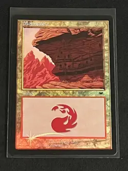 Mountain Foil #345 Onslaught Magic The Gathering - Image 1