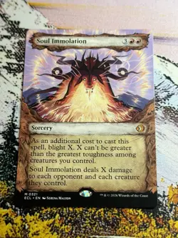 Soul Immolation (Showcase) 321 MTG NM - Lorwyn Eclipsed - Image 3