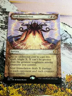 Soul Immolation (Showcase) 321 MTG NM - Lorwyn Eclipsed - Image 4