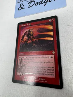 Urza's Rage - Invasion FOIL - Magic the Gathering MTG - Signed - Image 3