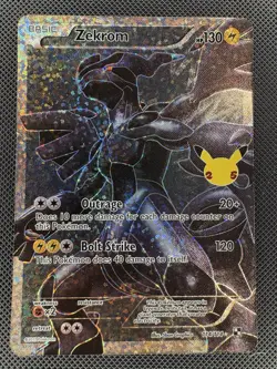 Zekrom 114/114 Celebrations Classic Collection NM Pokemon Card - Image 1