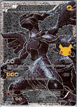 Zekrom 114/114 Celebrations: Classic Collection - Pokemon Card - NM - Image 1