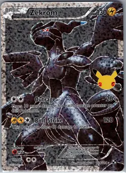 Zekrom 114/114 Celebrations: Classic Collection - Pokemon Card - NM - Image 1