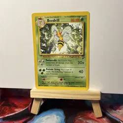 Pokemon Base Set 2 Beedrill 21/130 LP-NM - Image 3