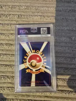 2000 Pokemon Japanese Neo 2 Entei Promo #244 Reverse Foil Holo - PSA 9 MINT - Image 2