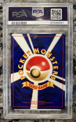 2000 POKEMON JAPANESE NEO 2 PROMO REVERSE FOIL #244 ENTEI PSA 10 - Image 2