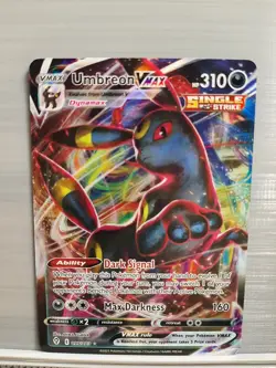 2021 Pokemon Sword and Shield Evolving Skies #095 Umbreon VMAX FULL ART - Image 1