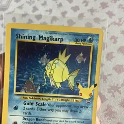 Shining Magikarp 66/64 Celebrations Classic Collection Holo Pokemon Card NM (1) - Image 4