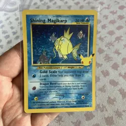 Shining Magikarp 66/64 Celebrations Classic Collection Holo Pokemon Card NM (2) - Image 1