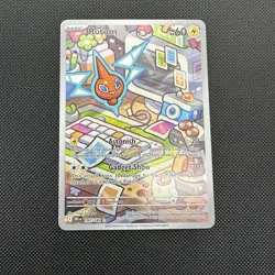Rotom 197/182 Sv10: Destined Rivals Holo Pokemon TCG Full Art Rare Card NM - Image 1