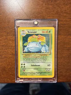 Pokemon TCG Venusaur Base Set 15/102 Holo 1999-2000 Wizards Base Set... - Image 3