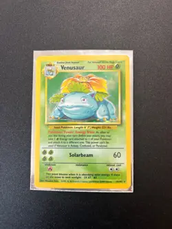 Pokemon TCG Venusaur Base Set 15/102 Holo 1999-2000 Wizards Base Set... - Image 1