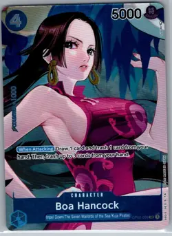 Boa Hancock (Box Topper) OP02-059 English Paramount War - One Piece Card - NM - Image 1
