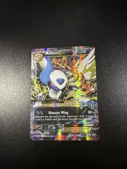 Pokemon TCG M Absol EX XY63 XY Promo Card HP Condition - Image 1