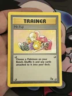 Pokemon Card Fossil - Mr. Fuji 58/62 1999 - - Image 1