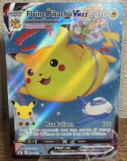 Pokemon Card - Flying Pikachu VMAX Celebrations 007/025 Ultra Rare - Image 1