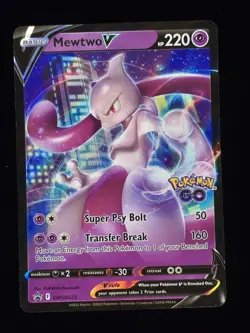Mewtwo V SWSH223 Pokemon SWSH: Sword & Shield Promo Cards 🔥🔥🔥 - Image 1