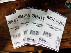 One Piece Card Game Store Tournament Kit 2025 Vol 4 English Sealed x4 - Image 1