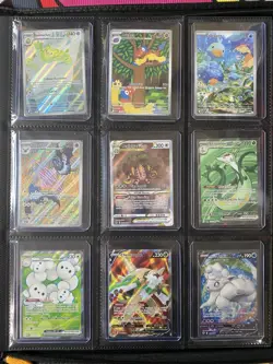 Pokemon TCG BINDER WITH 128 Cards Non Duplicates Cards In Good Condition NM !! - Image 5